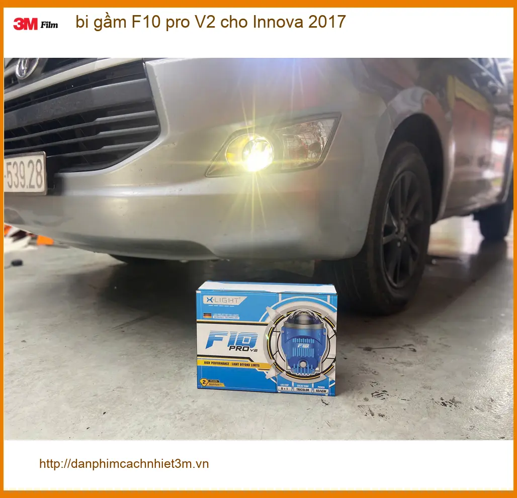 Anh Đức An lắp bi gầm F10 pro V2 cho Innova 2017 tại Quận Tân Bình ảnh thực tế 5