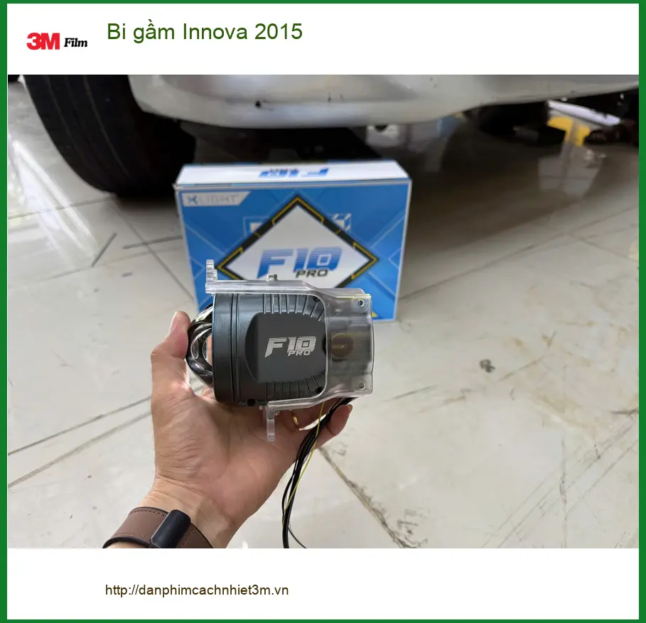 Anh Phúc An độ bi gầm Innova 2015 tại Hóc Môn vì đèn zin yếu ảnh thực tế 3