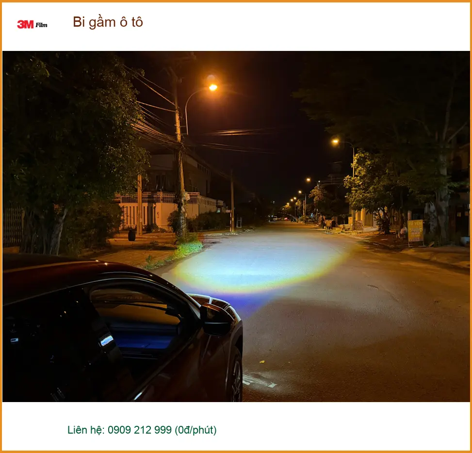 Anh Tấn độ bi gầm ô tô Hyundai Elantra tại Quận 5 để ánh sáng cải thiện rõ rệt