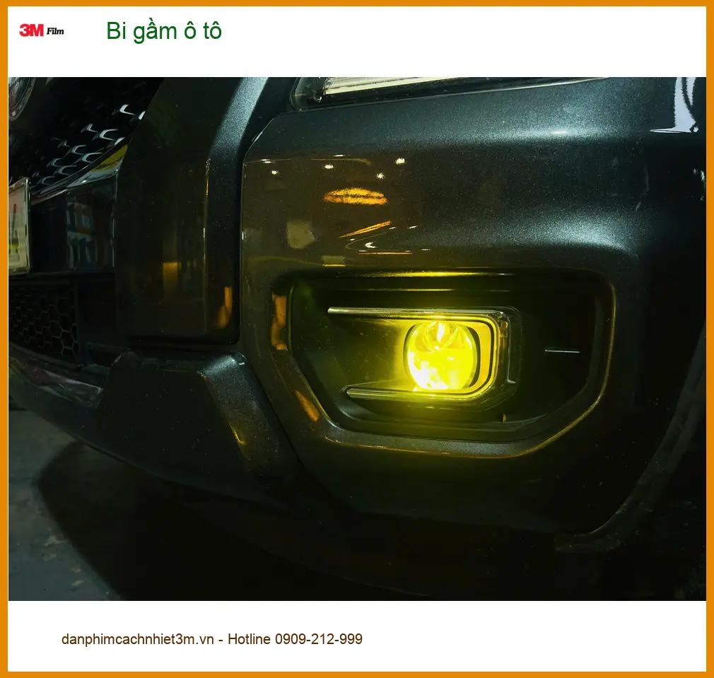 Anh Minh độ bi gầm ô tô cho Honda CR-V tại Gò Vấp vì đèn zin yếu khi mưa lớn ảnh thực tế 5