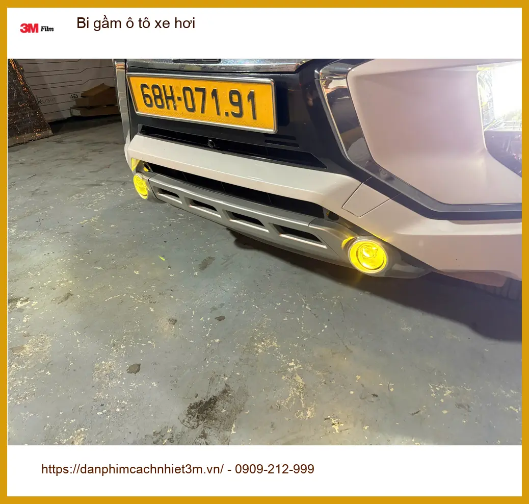 Chú Long độ bi gầm cho Hyundai Accent tại Quận 12 vì đèn zin yếu