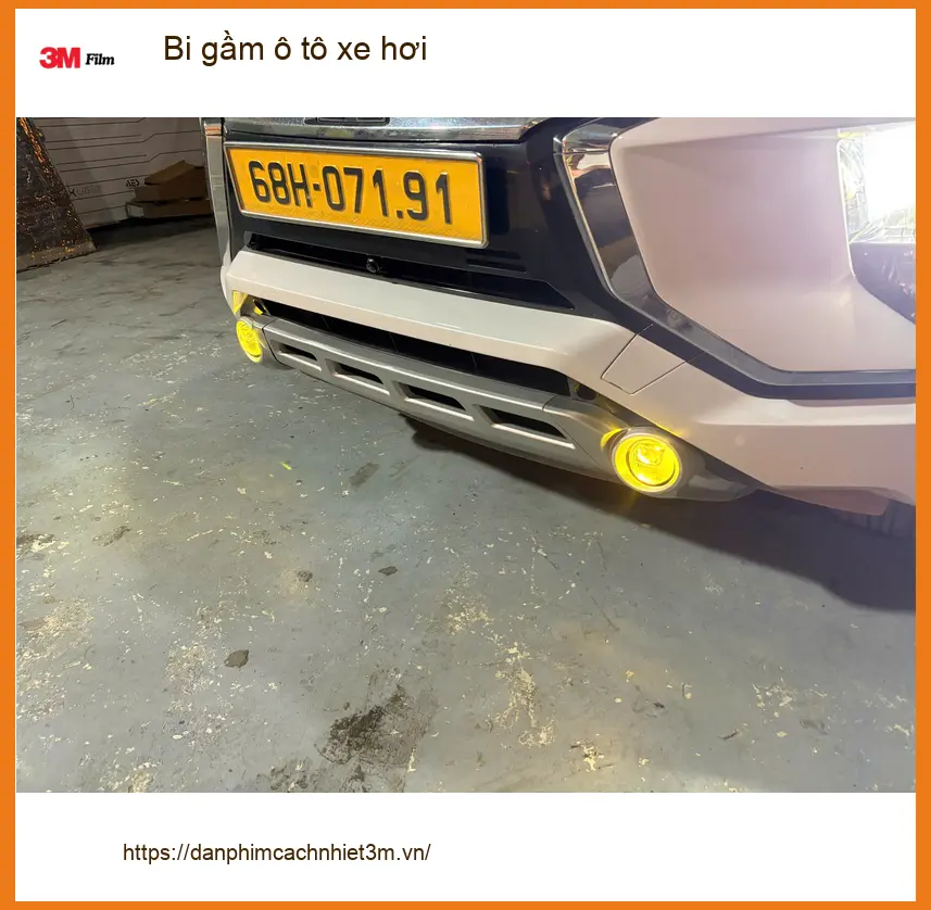 Anh Khang độ bi gầm ô tô cho Hyundai Accent tại Quận 7 để cải thiện tầm nhìn ban đêm ảnh thực tế 3