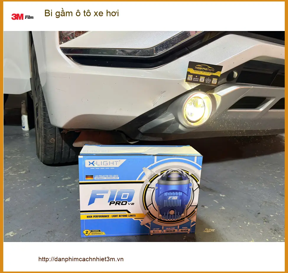 Anh Minh độ bi gầm Mazda CX-5 Quận Bình Tân đèn zin yếu không an toàn ảnh thực tế 3