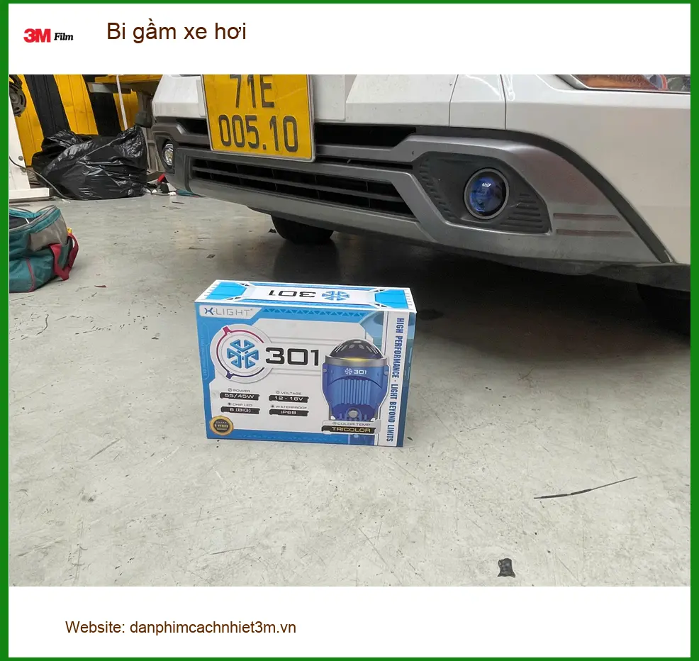 Anh Khang độ bi gầm xe hơi cho Hyundai Creta vì đèn zin yếu khi đi đêm ở Quận 2