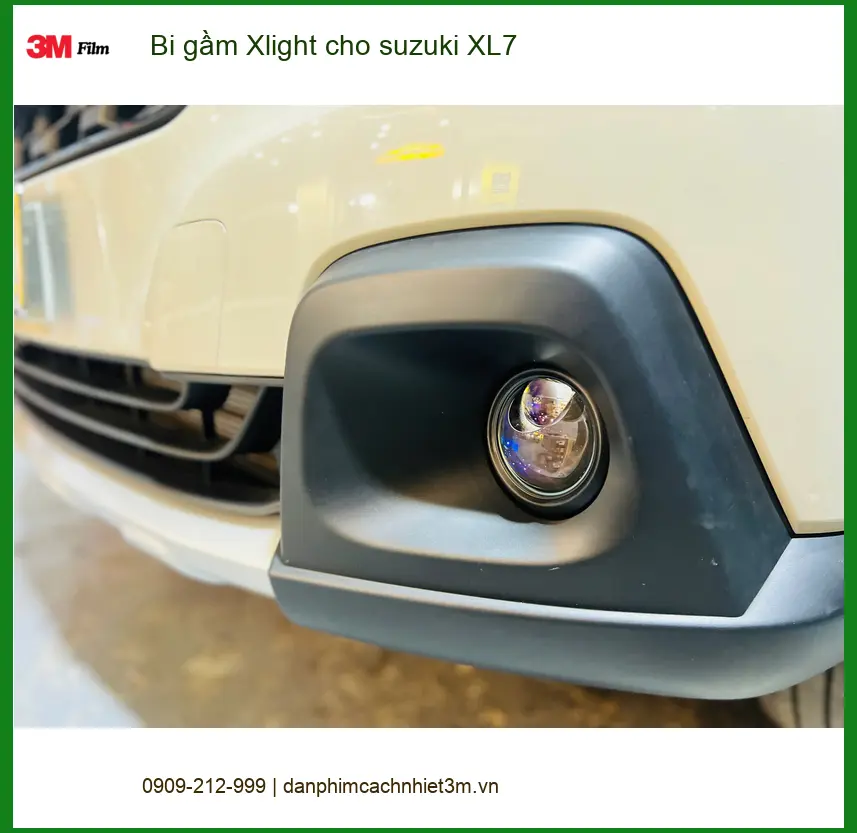 Chú Đạt nâng cấp Bi gầm Xlight cho Suzuki XL7 ở Quận 9