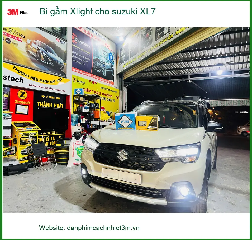 Anh Quốc Bảo độ Bi gầm Xlight cho Suzuki XL7 Quận 4 vì đèn zin quá yếu ảnh thực tế 2