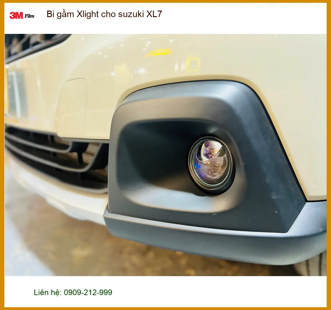 Anh Khang lắp bi gầm Xlight cho Suzuki XL7 tại Bình Thạnh để tăng sáng khi đi đêm ảnh thực tế 2