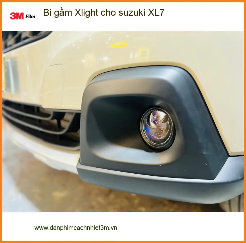 Anh Kiên nâng cấp bi gầm Xlight cho Suzuki XL7 tại Quận 3 vì đèn yếu ảnh thực tế 2