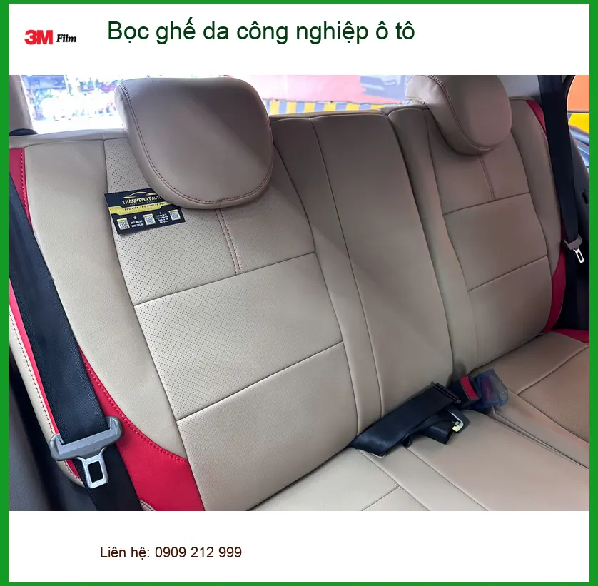 Cô Lan Anh bọc ghế da công nghiệp ô tô Hyundai Accent Quận Bình Thạnh nâng cấp. ảnh thực tế 4
