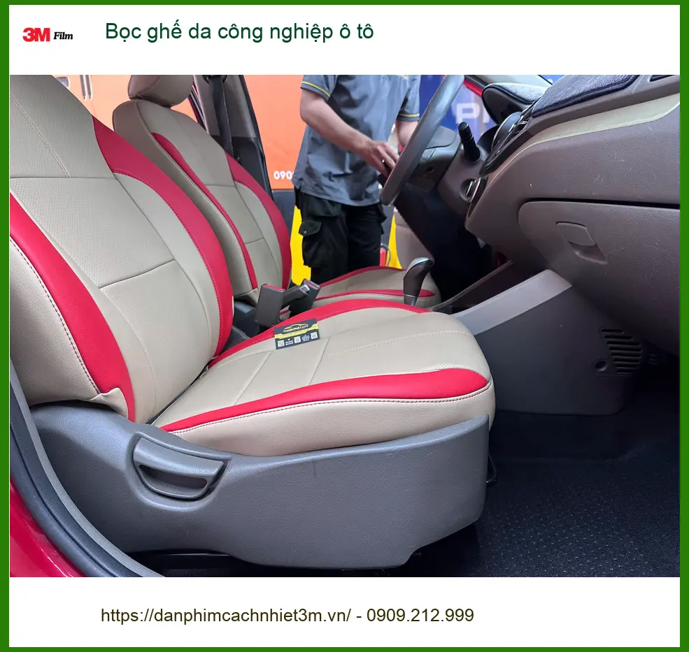 Anh Hưng bọc ghế da công nghiệp ô tô Hyundai Kona tại Quận Tân Phú ảnh thực tế 3