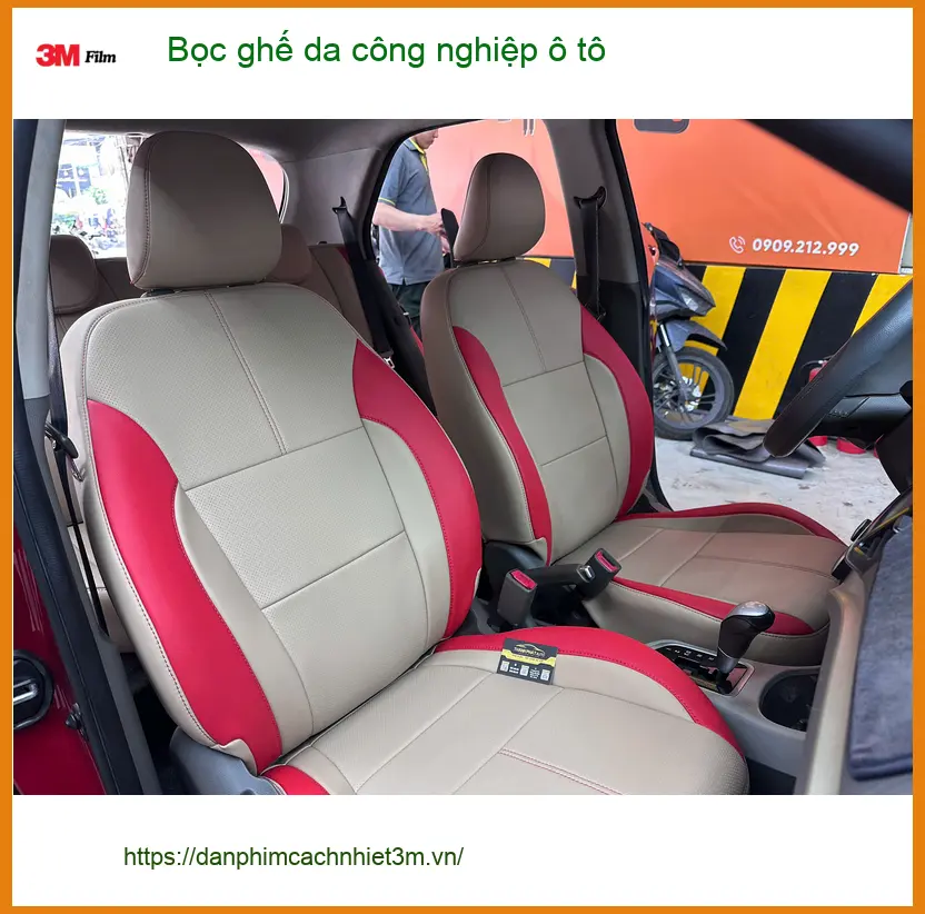 Anh Hưng bọc ghế da công nghiệp ô tô Hyundai Kona tại Quận Tân Phú ảnh thực tế 4
