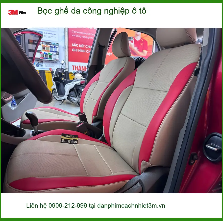 Anh Hưng bọc ghế da công nghiệp ô tô Hyundai Kona tại Quận Tân Phú ảnh thực tế 5