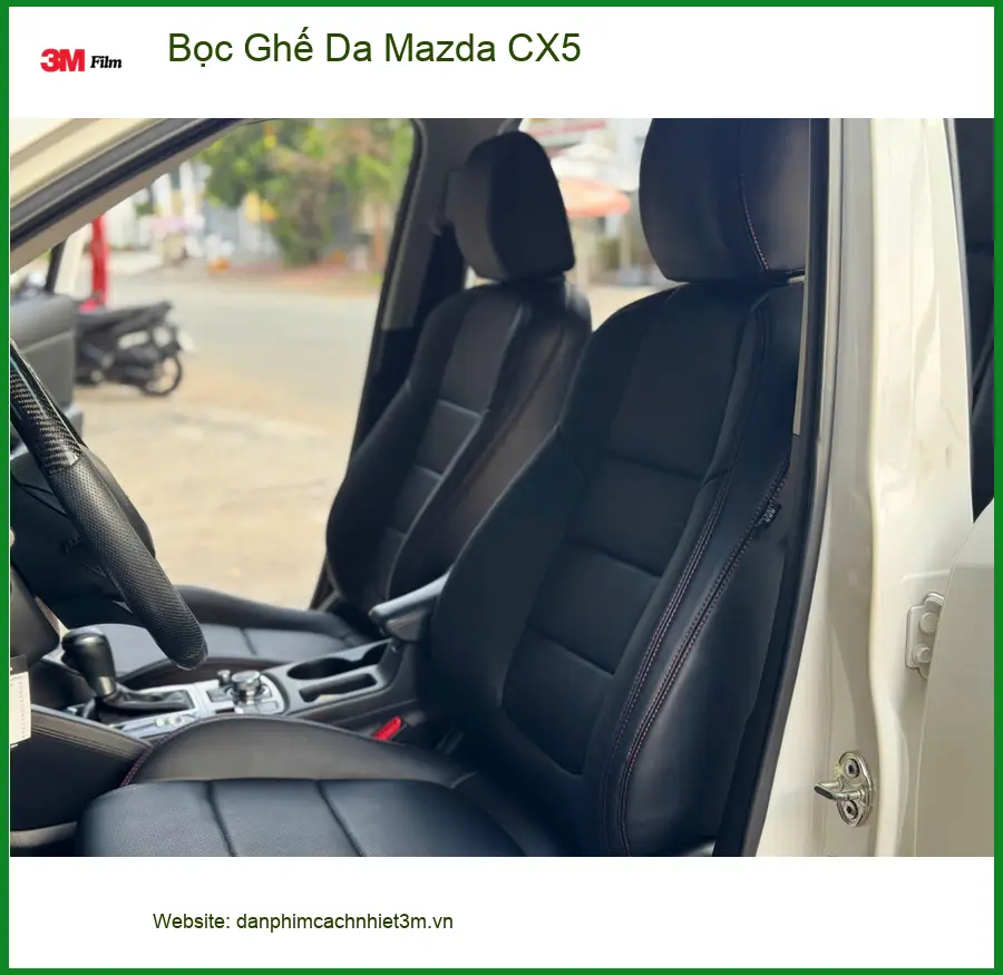 Anh Lâm bọc ghế da Mazda CX5 Quận 4 để nâng tầm nội thất và dễ vệ sinh