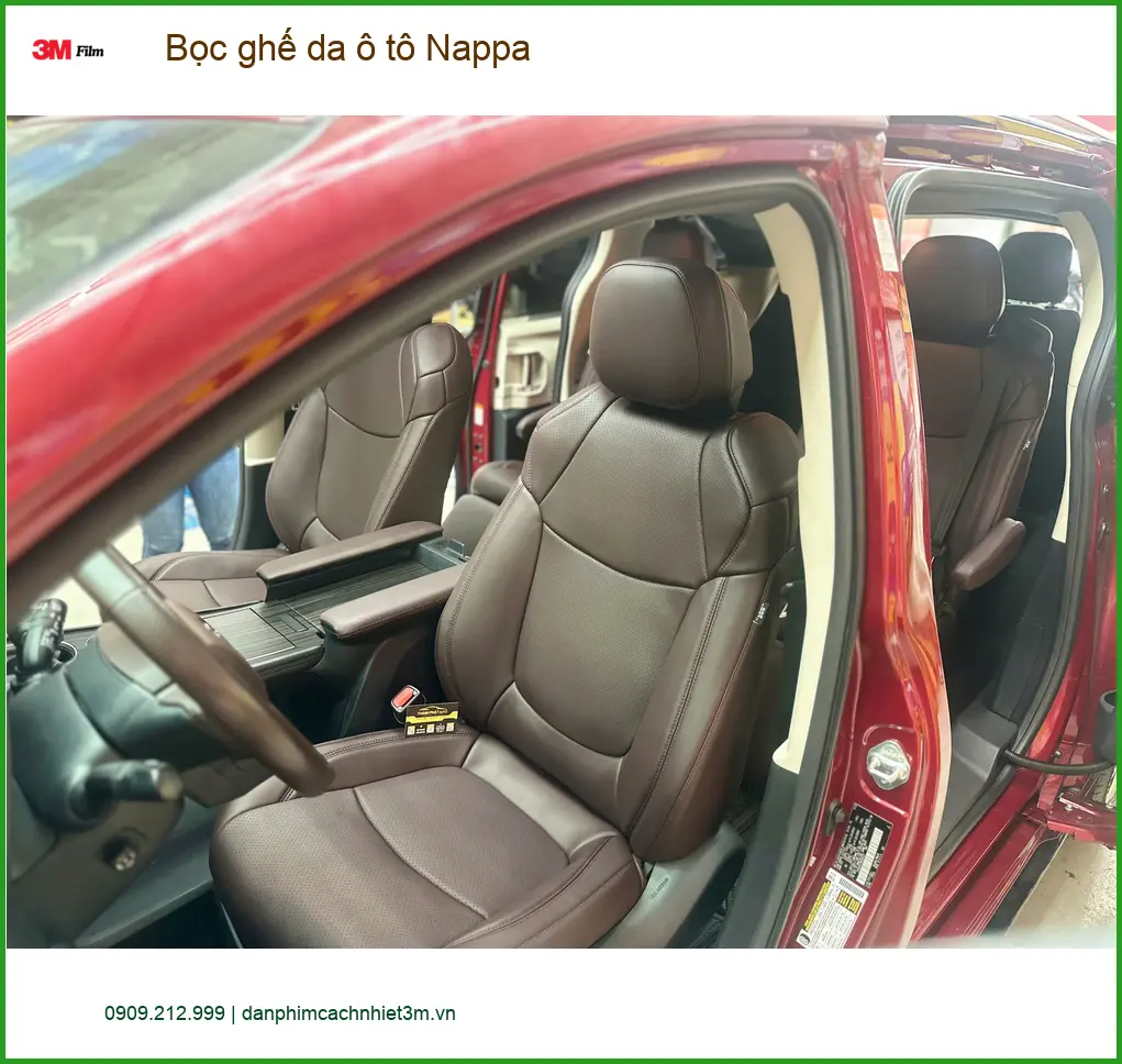 Anh Khang bọc ghế da ô tô Nappa cho Toyota Vios tại Hóc Môn để xe sang trọng hơn ảnh thực tế 2