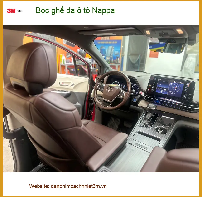 Anh Khang bọc ghế da ô tô Nappa cho Toyota Vios tại Hóc Môn để xe sang trọng hơn ảnh thực tế 3