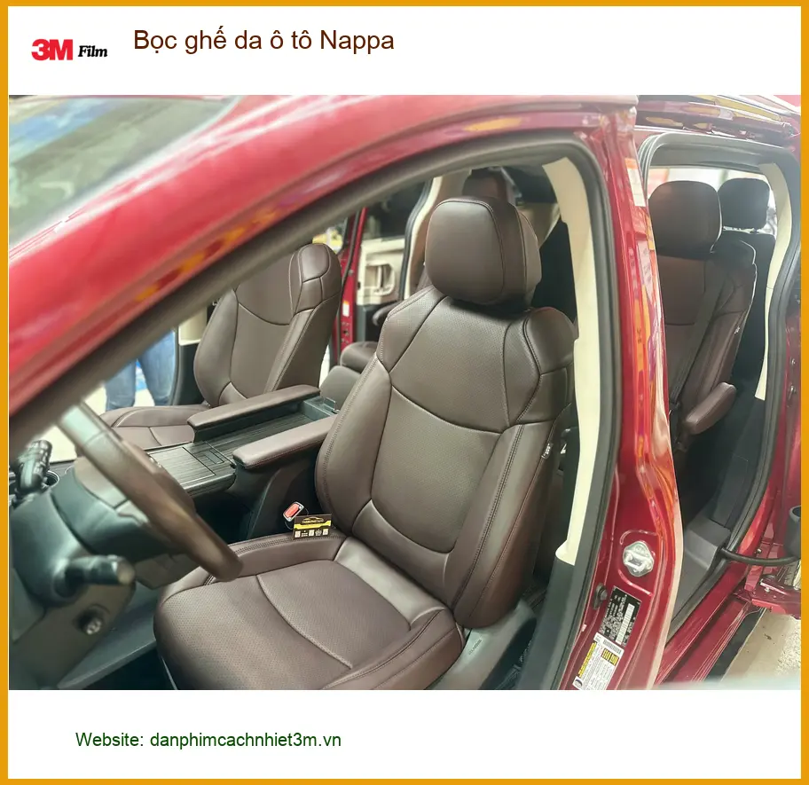 Anh Hùng bọc ghế da Nappa cho Toyota Vios tại Quận 5, tăng vẻ sang trọng. ảnh thực tế 2