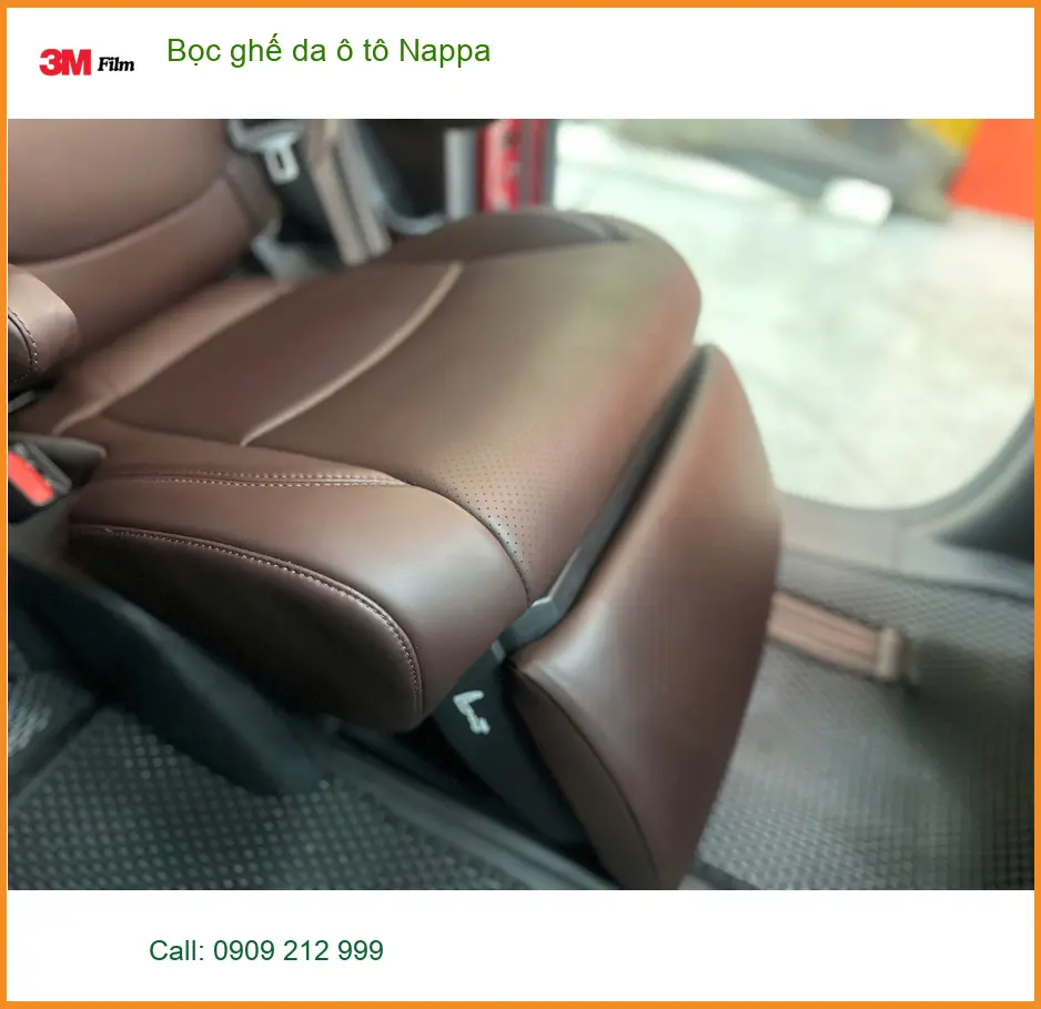 Anh Hùng bọc ghế da Nappa cho Toyota Vios tại Quận 5, tăng vẻ sang trọng. ảnh thực tế 4