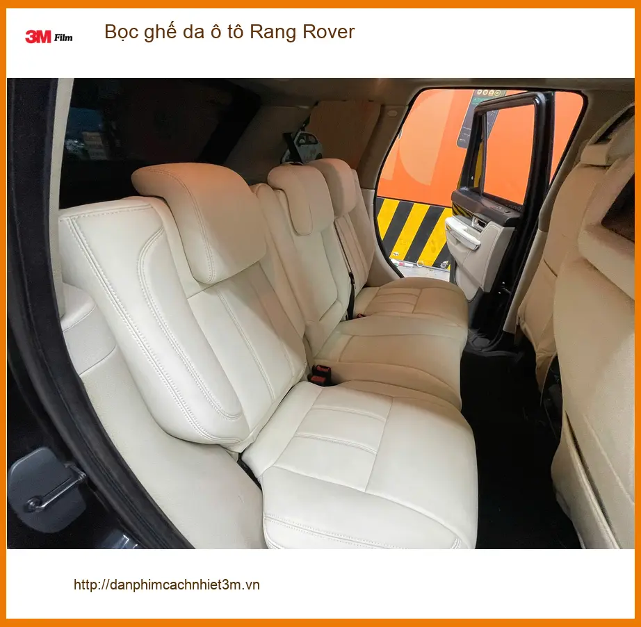 Chú Phước bọc ghế da ô tô Rang Rover Sport Quận Gò Vấp để nội thất luôn sang trọng. ảnh thực tế 2