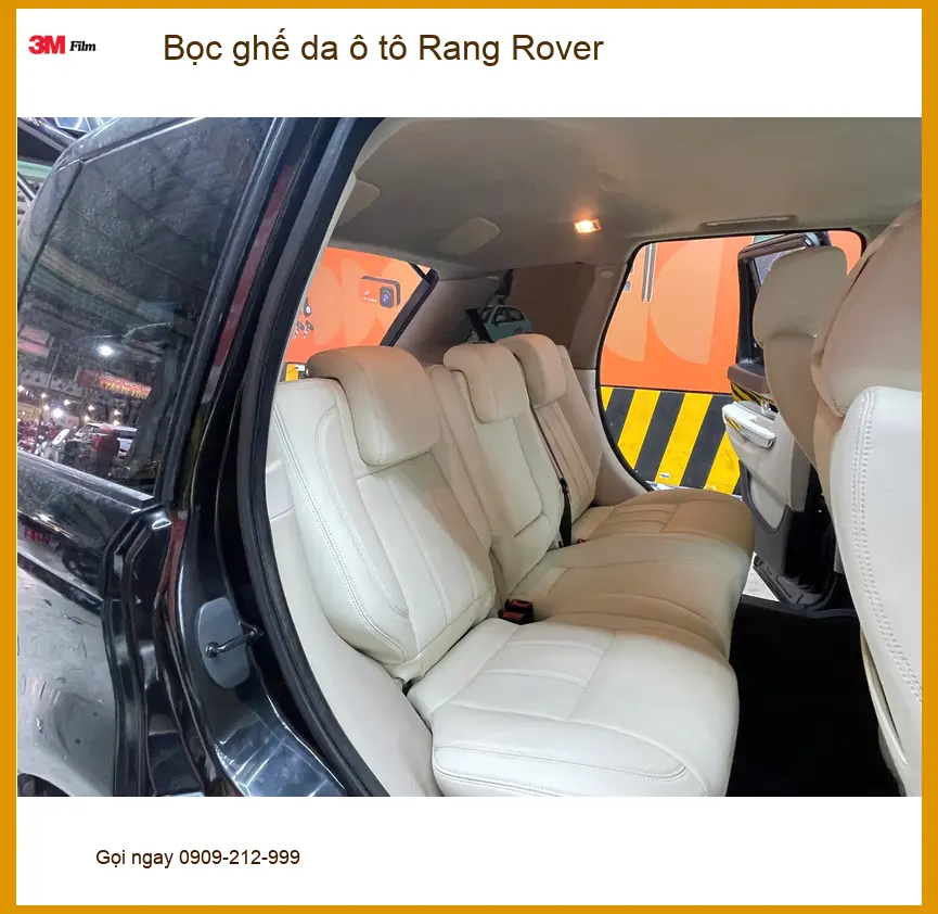 Anh Tùng Bọc ghế da ô tô Range Rover Velar tại Quận Hóc Môn để nâng cấp nội thất xe ảnh thực tế 5