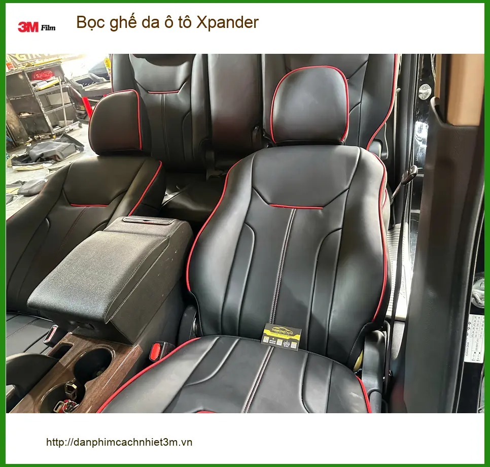 Anh Khôi bọc ghế da ô tô Xpander tại Quận Thủ Đức để nâng tầm không gian nội thất