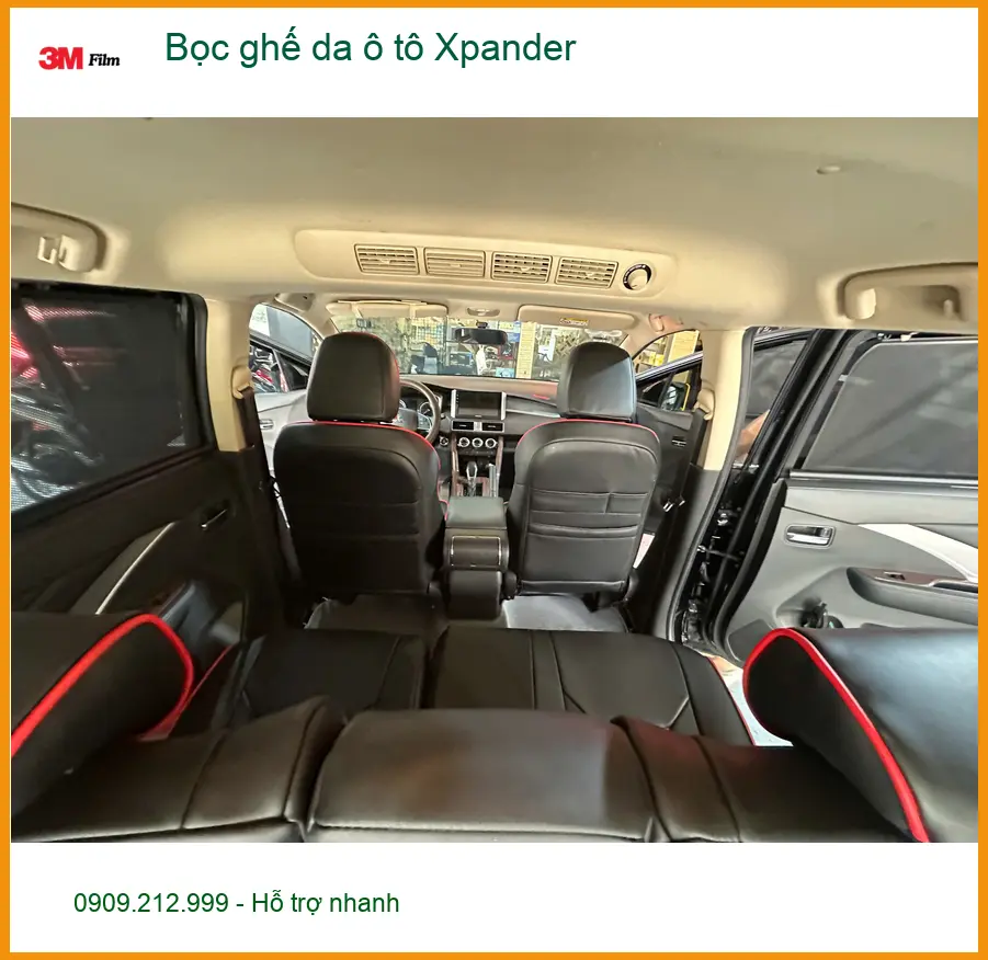 Anh Khôi bọc ghế da ô tô Xpander tại Quận Thủ Đức để nâng tầm không gian nội thất ảnh thực tế 5