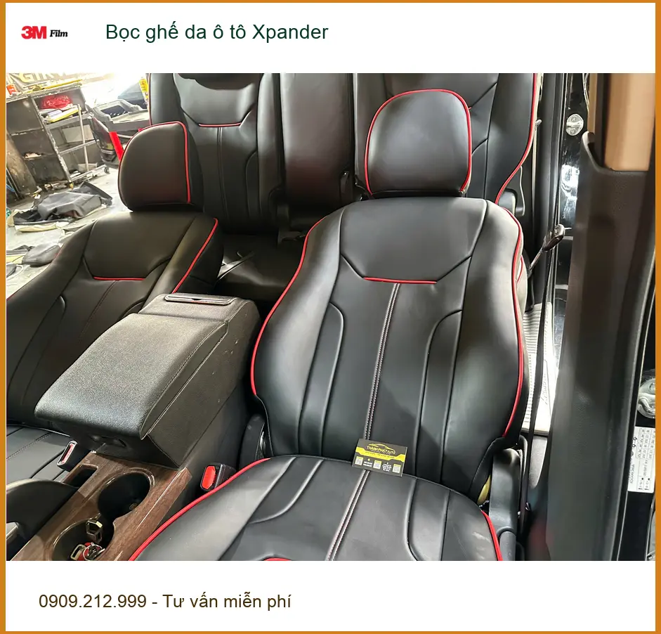 Anh Đạt bọc ghế da ô tô Xpander Quận 8 để nâng tầm nội thất