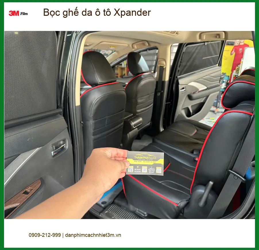 Anh Đạt bọc ghế da ô tô Xpander Quận 8 để nâng tầm nội thất ảnh thực tế 2