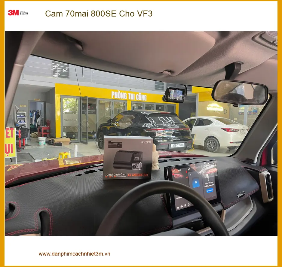 Anh Vỹ lắp Camera 70mai 800SE cho VF3 tại Hóc Môn, ghi lại hành trình an toàn ảnh thực tế 4