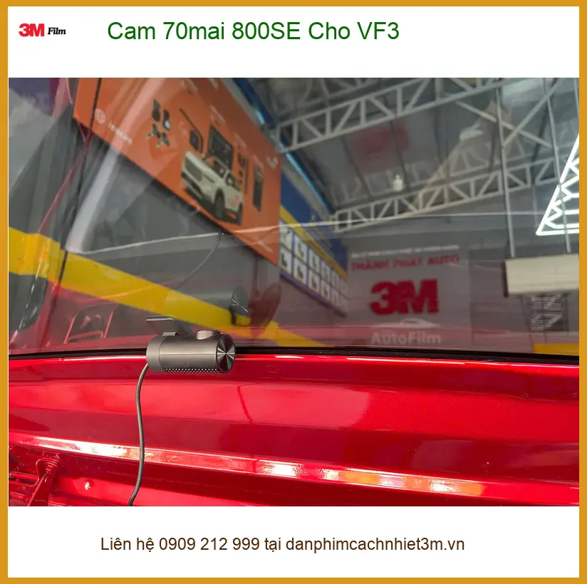 Anh Vỹ lắp Camera 70mai 800SE cho VF3 tại Hóc Môn, ghi lại hành trình an toàn ảnh thực tế 5