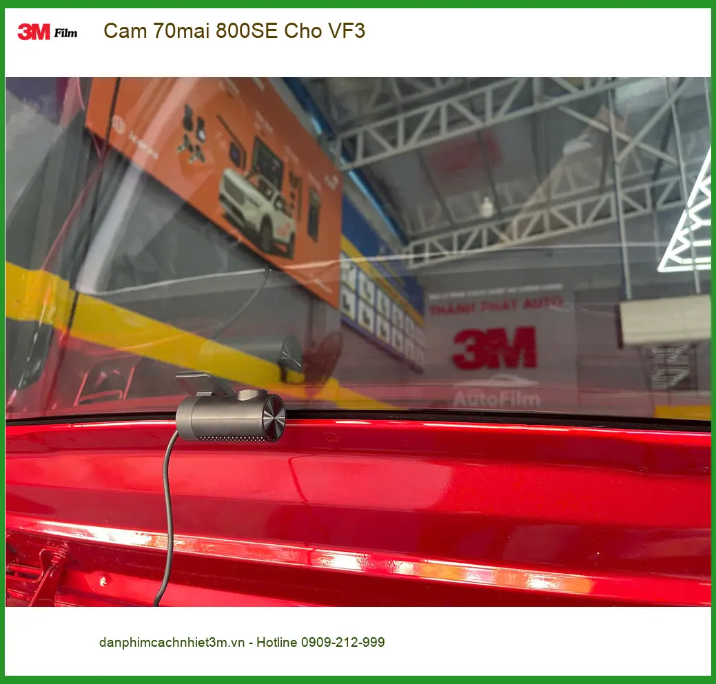 Cô Lành lắp Cam 70mai 800SE cho VinFast VF3 Quận 11 cần camera rõ nét ban đêm ảnh thực tế 3