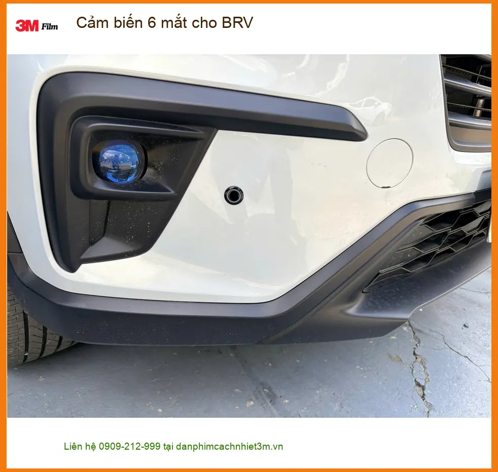 Chú Bách lắp cảm biến 6 mắt cho BRV tại Củ Chi để an tâm hơn khi đỗ xe