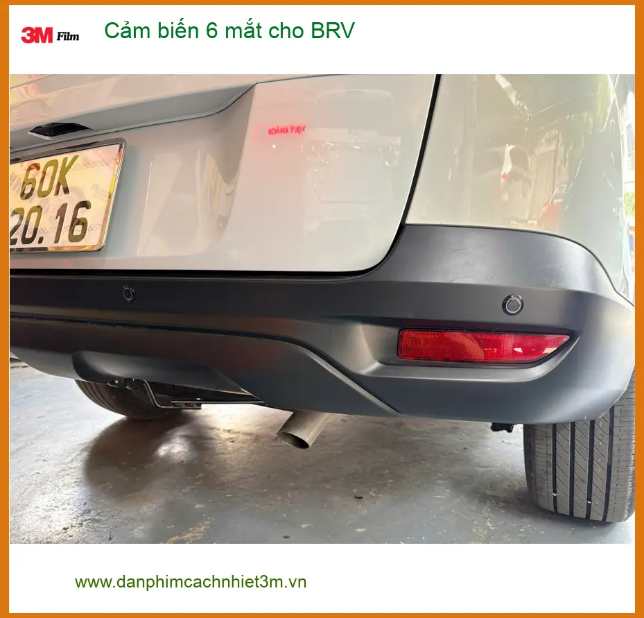 Chú Bách lắp cảm biến 6 mắt cho BRV tại Củ Chi để an tâm hơn khi đỗ xe ảnh thực tế 2