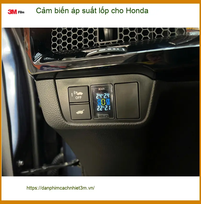 Anh Tấn lắp cảm biến áp suất lốp cho Honda CR-V tại Quận 5 đảm bảo an toàn cho gia đình