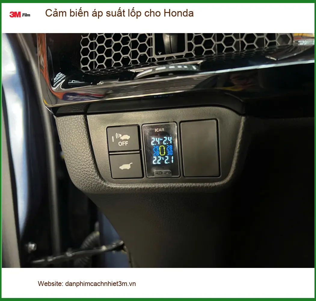 Anh Tùng lắp cảm biến áp suất lốp cho Honda CR-V tại Quận 9 để lái xe an toàn hơn ảnh thực tế 2
