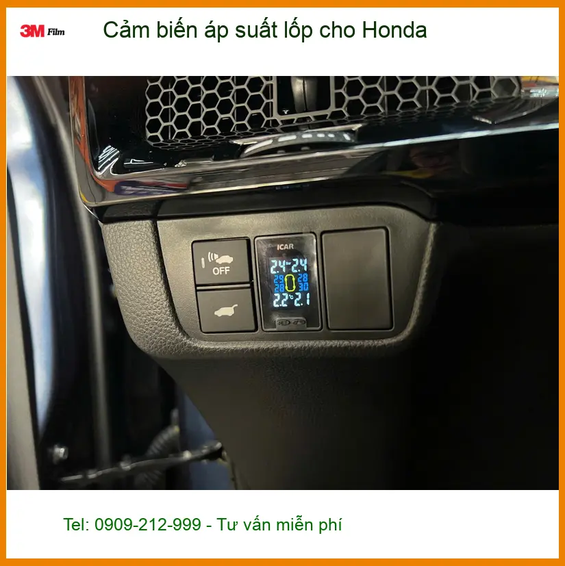 Anh Thành lắp cảm biến áp suất lốp cho Honda CR-V tại Quận Bình Thạnh để đảm bảo an toàn