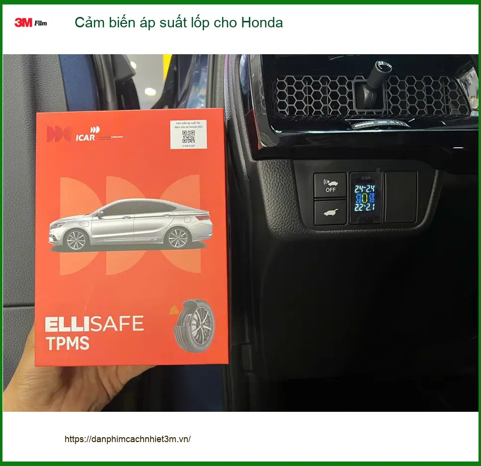 Anh Thành lắp cảm biến áp suất lốp cho Honda CR-V tại Quận Bình Thạnh để đảm bảo an toàn ảnh thực tế 2