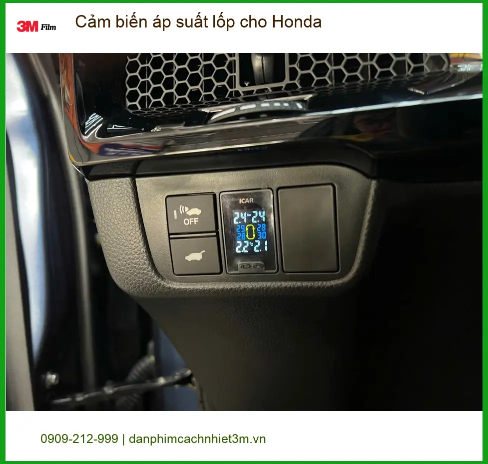 Chú Minh lắp cảm biến áp suất lốp chính hãng cho Honda HR-V tại Gò Vấp. ảnh thực tế 4