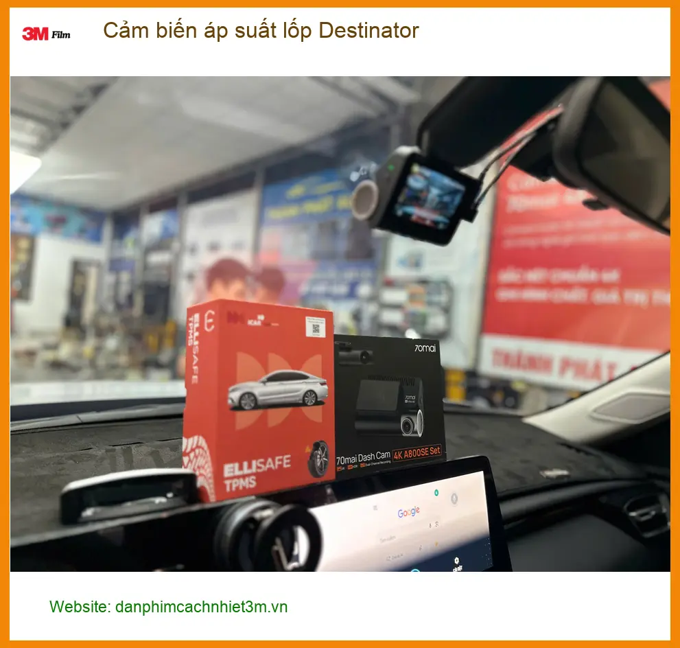 Anh Dũng lắp Cảm biến áp suất lốp Destinator cho Ford Ranger tại Quận 7