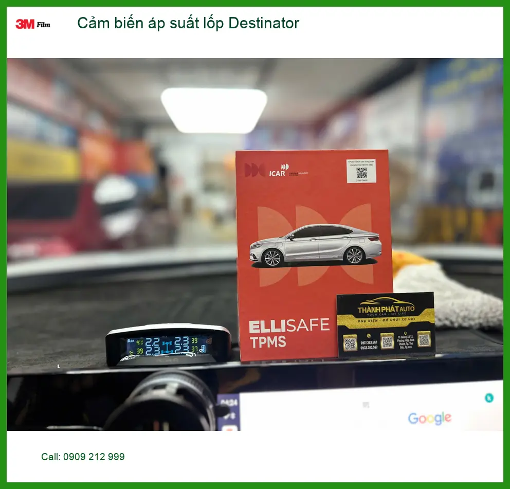 Anh Duy lắp cảm biến áp suất lốp Destinator cho Hyundai Elantra tại Quận 9 ảnh thực tế 2