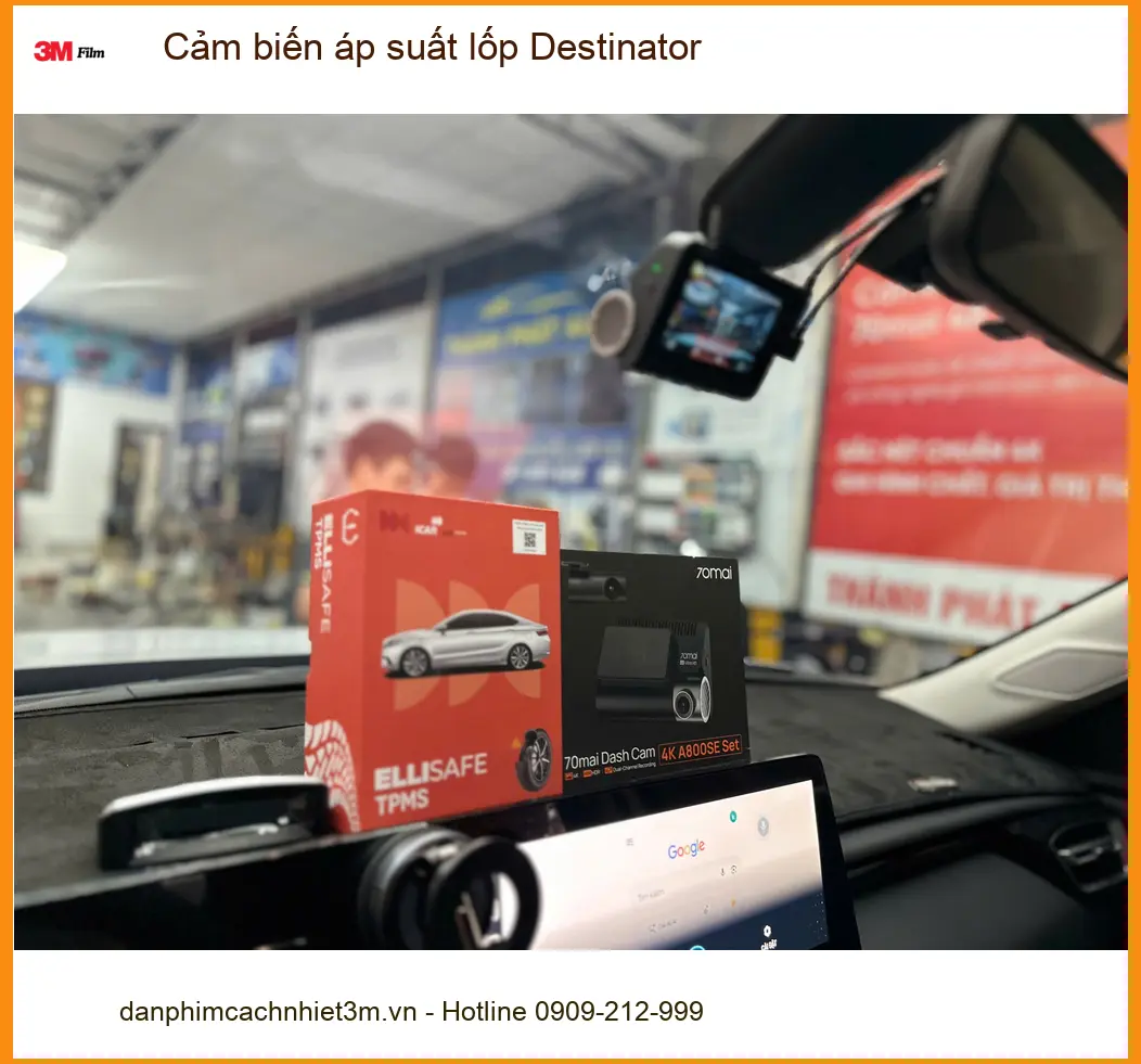 Anh Minh lắp cảm biến áp suất lốp Destinator cho Mazda CX-5 tại Quận 1 đảm bảo an toàn ảnh thực tế 2