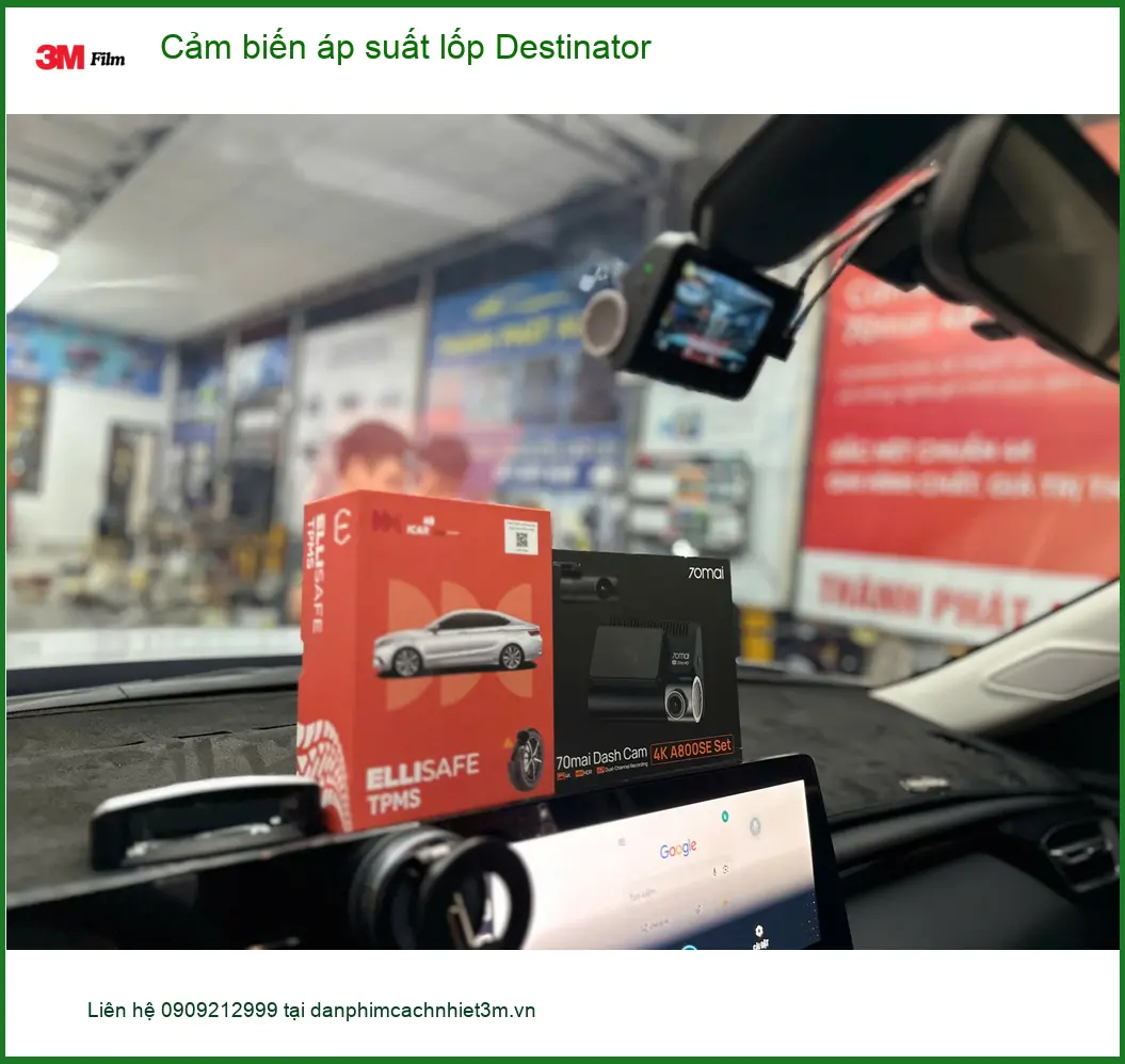 Anh Kiệt lắp cảm biến áp suất lốp Destinator cho Honda CRV ở Quận 4