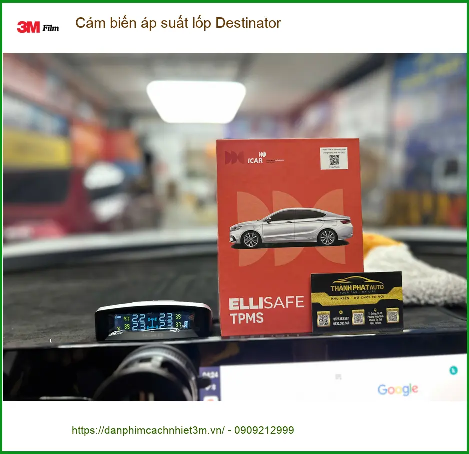 Anh Kiệt lắp cảm biến áp suất lốp Destinator cho Honda CRV ở Quận 4 ảnh thực tế 2