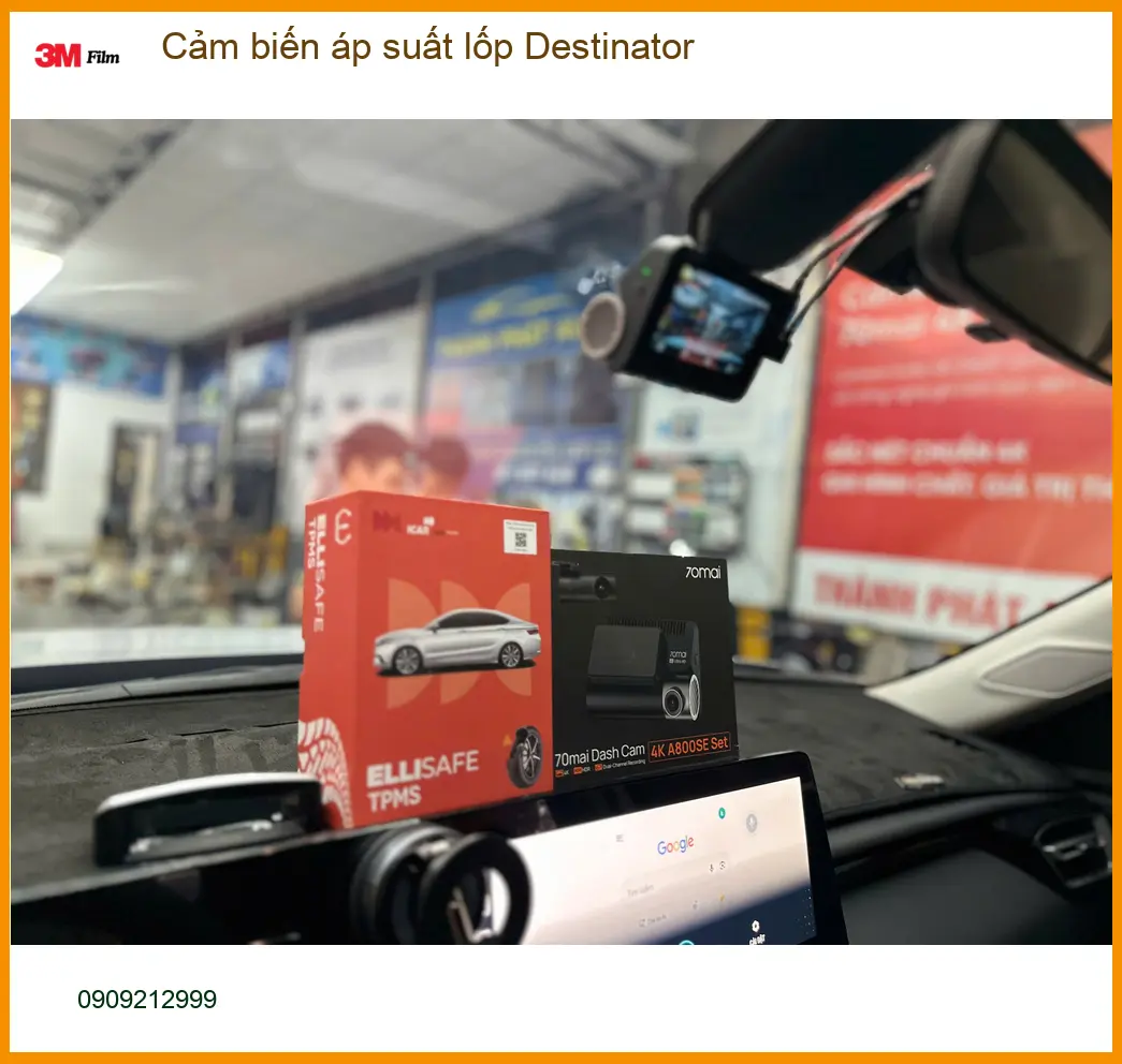 Anh Phong lắp cảm biến áp suất lốp Destinator cho Honda CRV tại Quận 3 ảnh thực tế 3