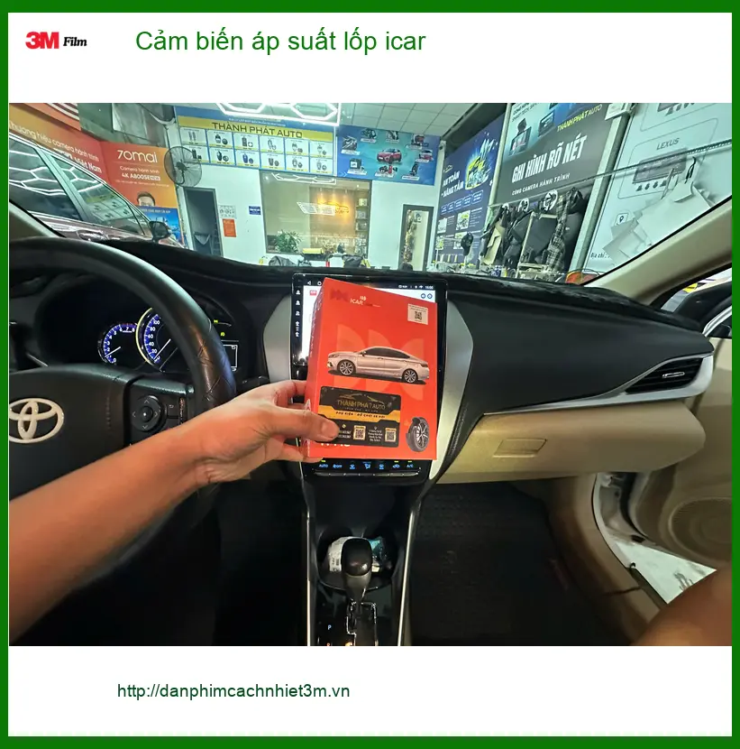 Anh Minh lắp cảm biến áp suất lốp iCar cho Mazda CX-5 tại Quận 9 để an tâm hơn ảnh thực tế 3
