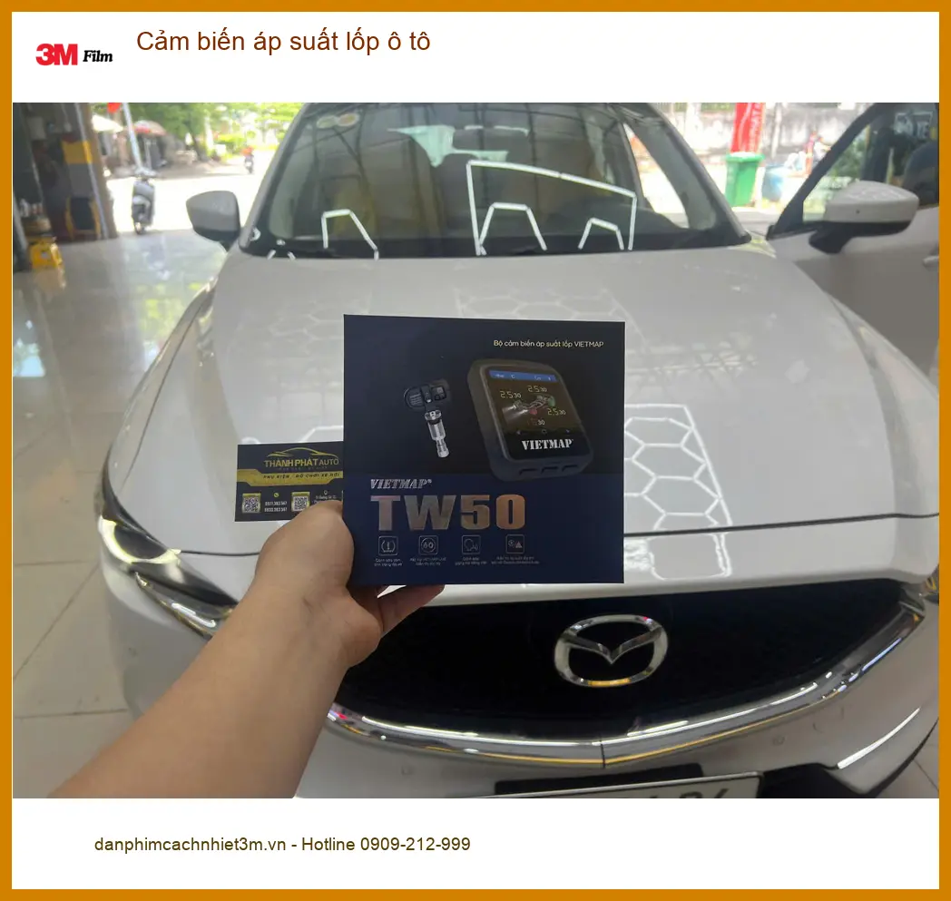 Anh Quốc lắp cảm biến áp suất lốp Kia K3 tại Quận Thủ Đức để lái xe an toàn