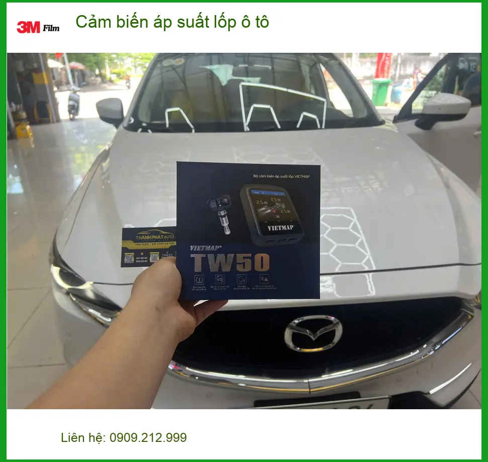 Anh Vĩnh An lắp cảm biến áp suất lốp cho Kia Seltos tại Quận Tân Bình ảnh thực tế 4