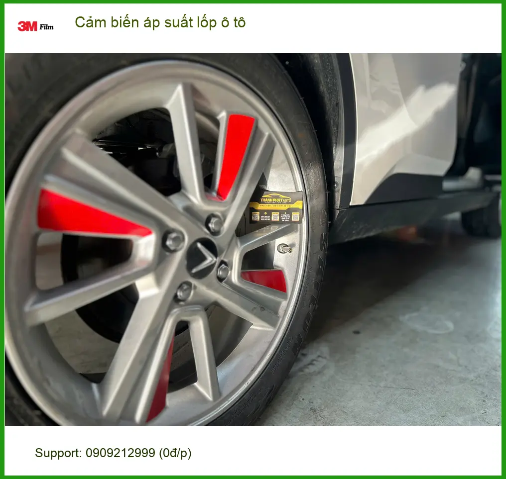 Chú Minh lắp cảm biến áp suất lốp Honda HR-V tại Quận 9 kiểm soát lốp ảnh thực tế 2
