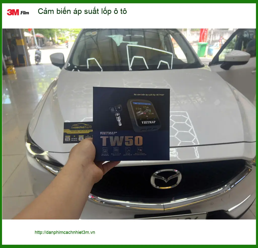Anh Hùng lắp cảm biến áp suất lốp ô tô cho Honda CR-V tại Quận Tân Phú ảnh thực tế 4