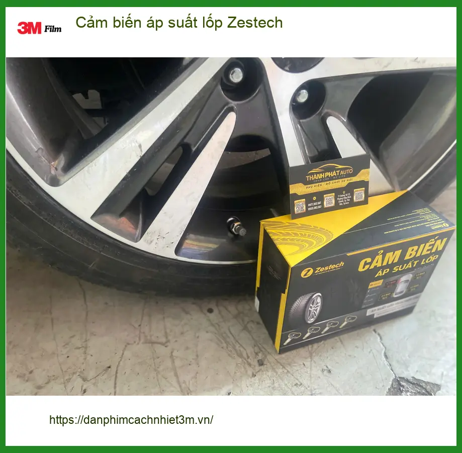 Chị Thảo lắp cảm biến áp suất lốp Zestech Hyundai Accent ở Nhà Bè ảnh thực tế 4