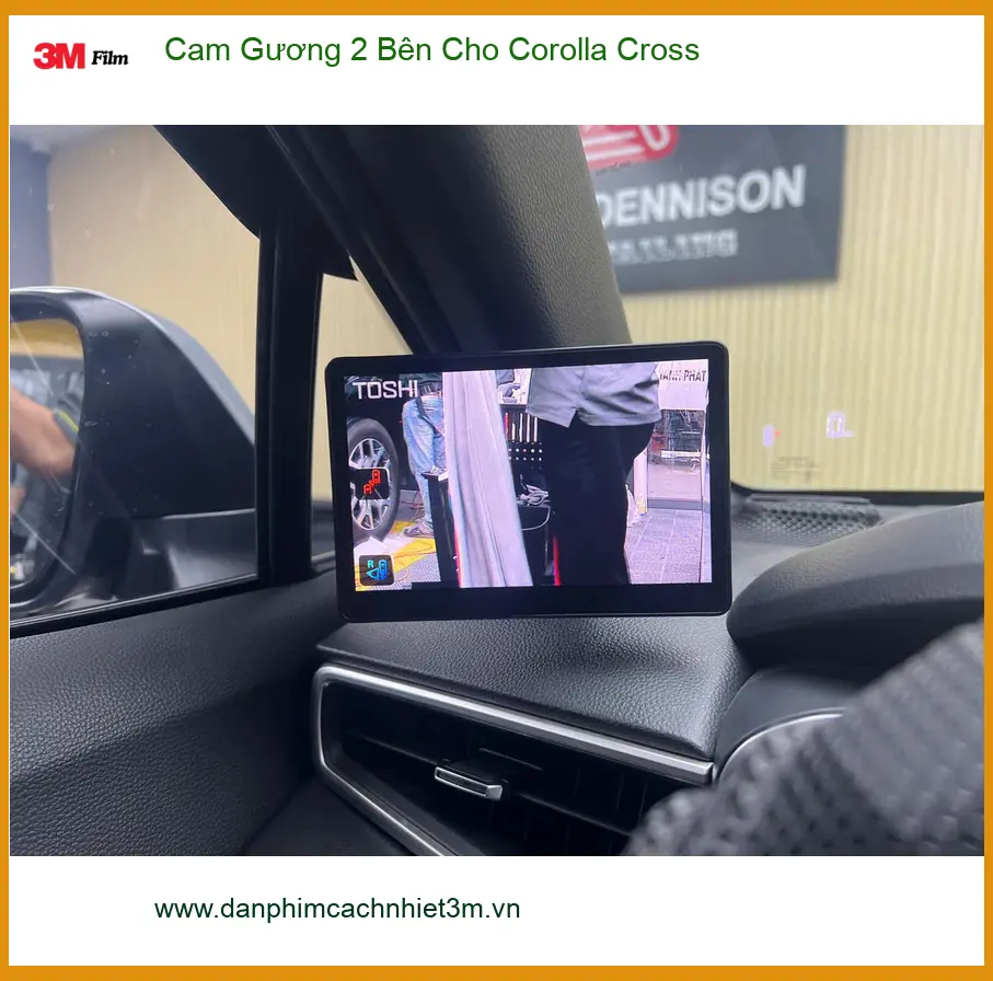 Anh Minh lắp Cam Gương 2 Bên Corolla Cross Quận Bình Tân - An toàn mọi góc nhìn. ảnh thực tế 2